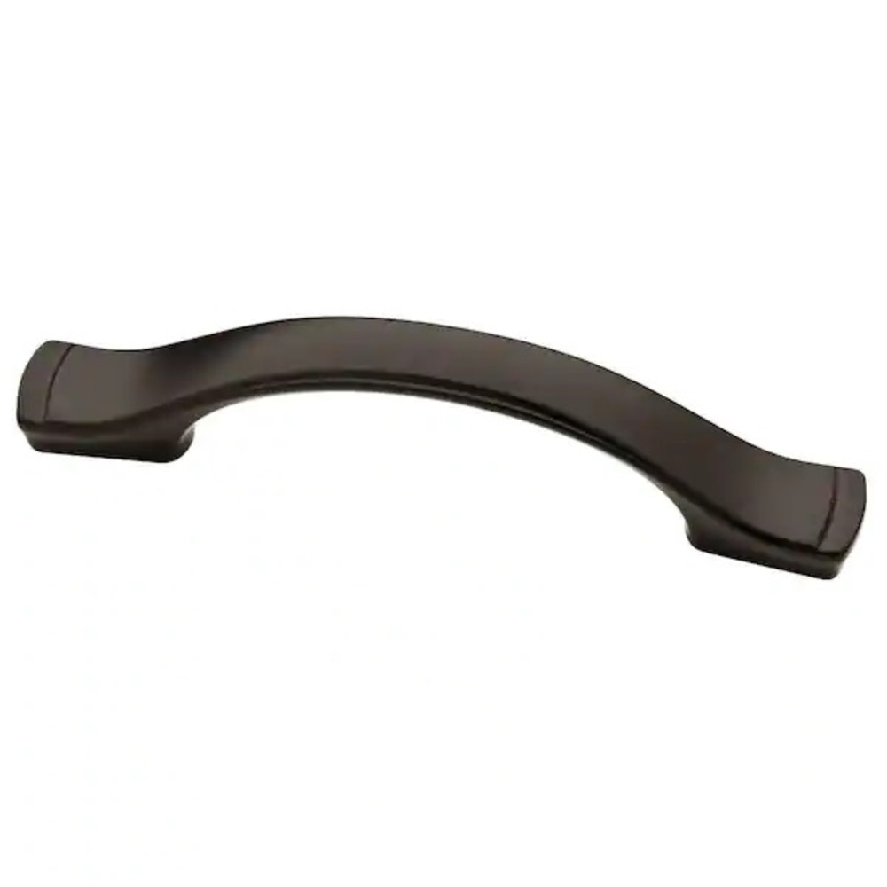 8 Black Matte Kitchen Knobs